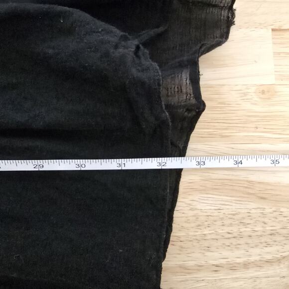 Maeve Dress Womens Medium Black Embroidered Boho Long Sleeve Tunic Flowy India‎ - Picture 5 of 8